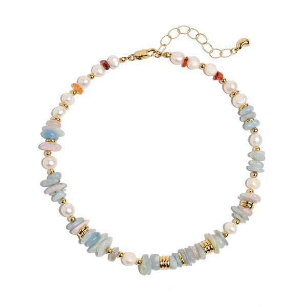 SUMMER BEADED NECKLACE - THE MNRCH