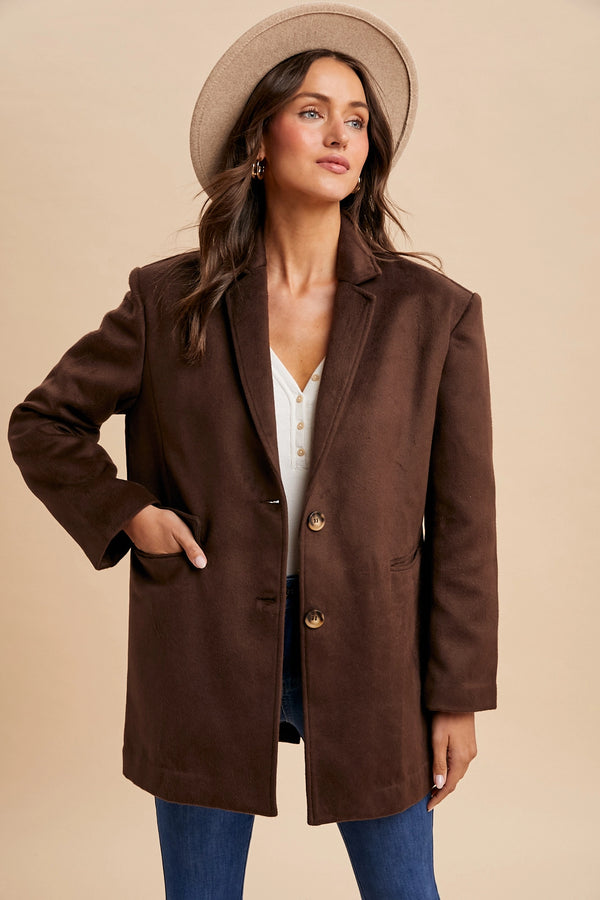 SUEDE SEASON BLAZER - THE MNRCH