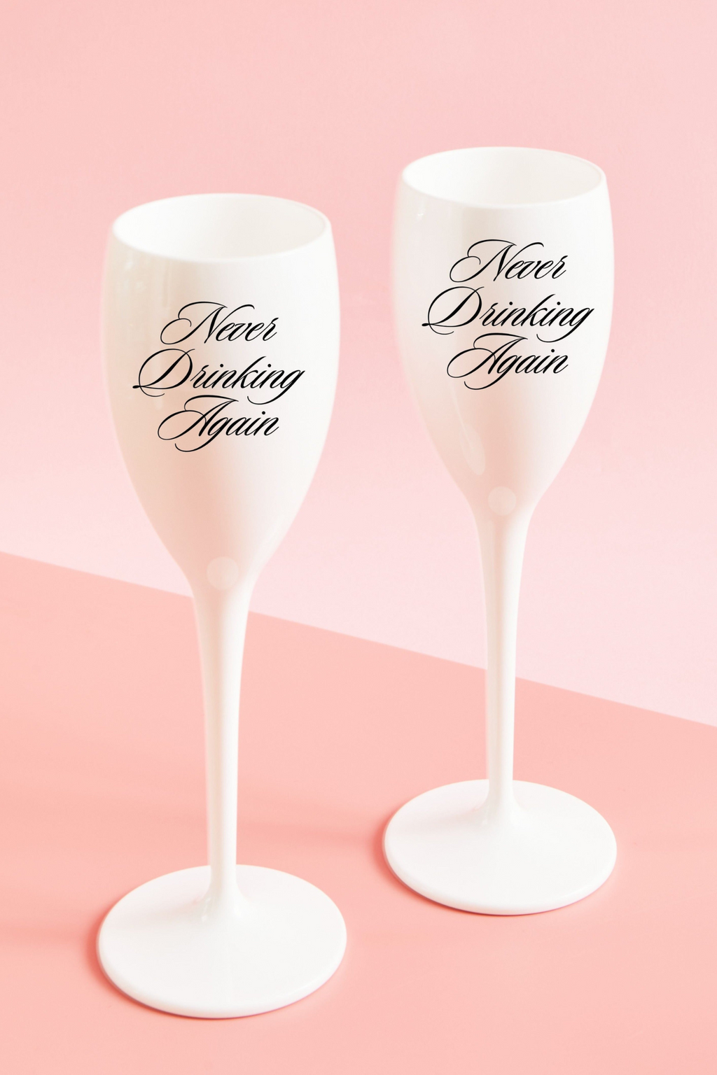 NEVER DRINKING AGAIN FLUTE - THE MNRCH