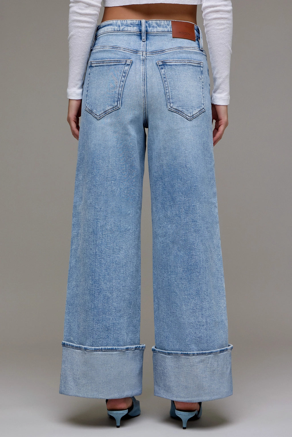 HIGH RISE CUFF JEAN - THE MNRCH