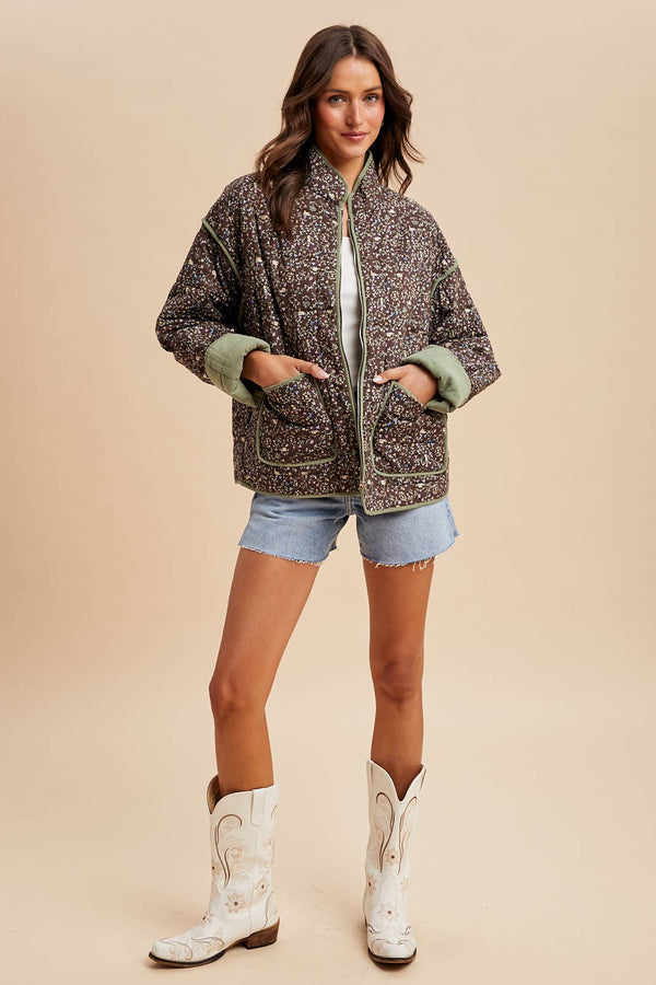 WILDFLOWER QUILTED JACKET - THE MNRCH