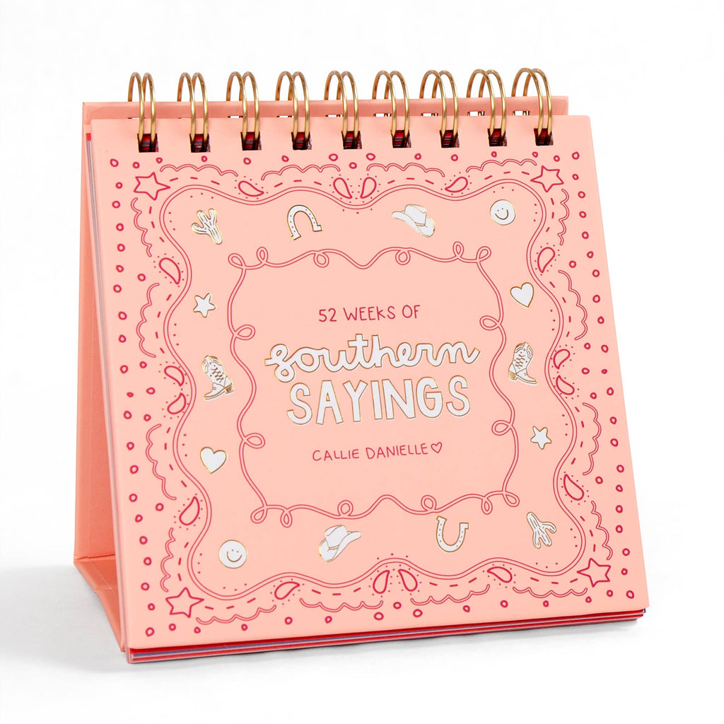 52 Weeks Of Southern Sayings - Desk Flip Calendar - THE MNRCH