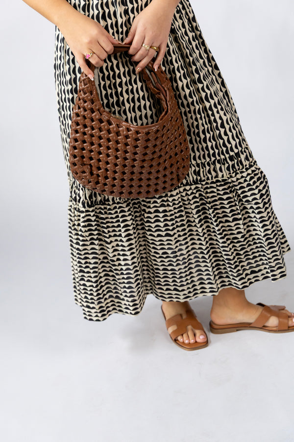 DOWNTOWN HOBO BAG - CHOCOLATE - THE MNRCH