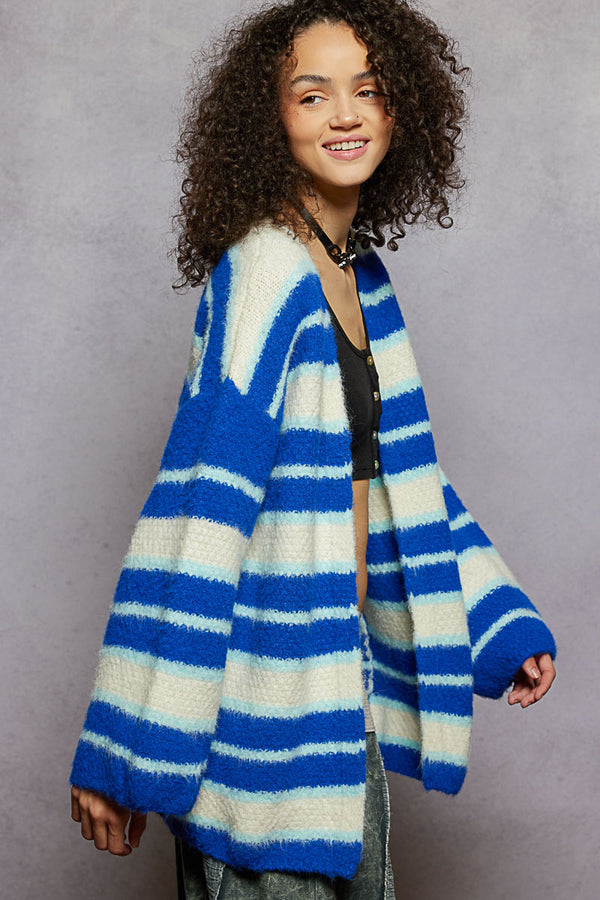 RYDER STRIPED CARDIGAN - THE MNRCH