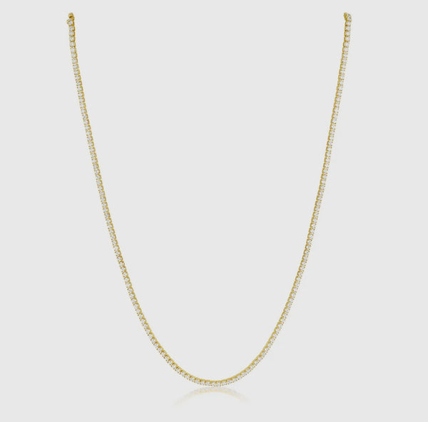 DAINTY TENNIS NECKLACE - THE MNRCH
