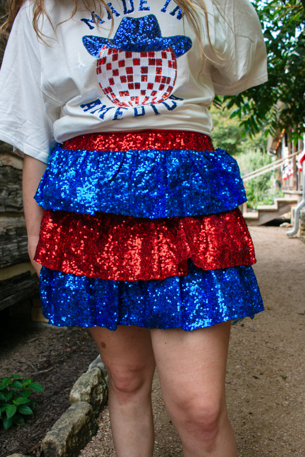 FIREWORK SKORT - THE MNRCH