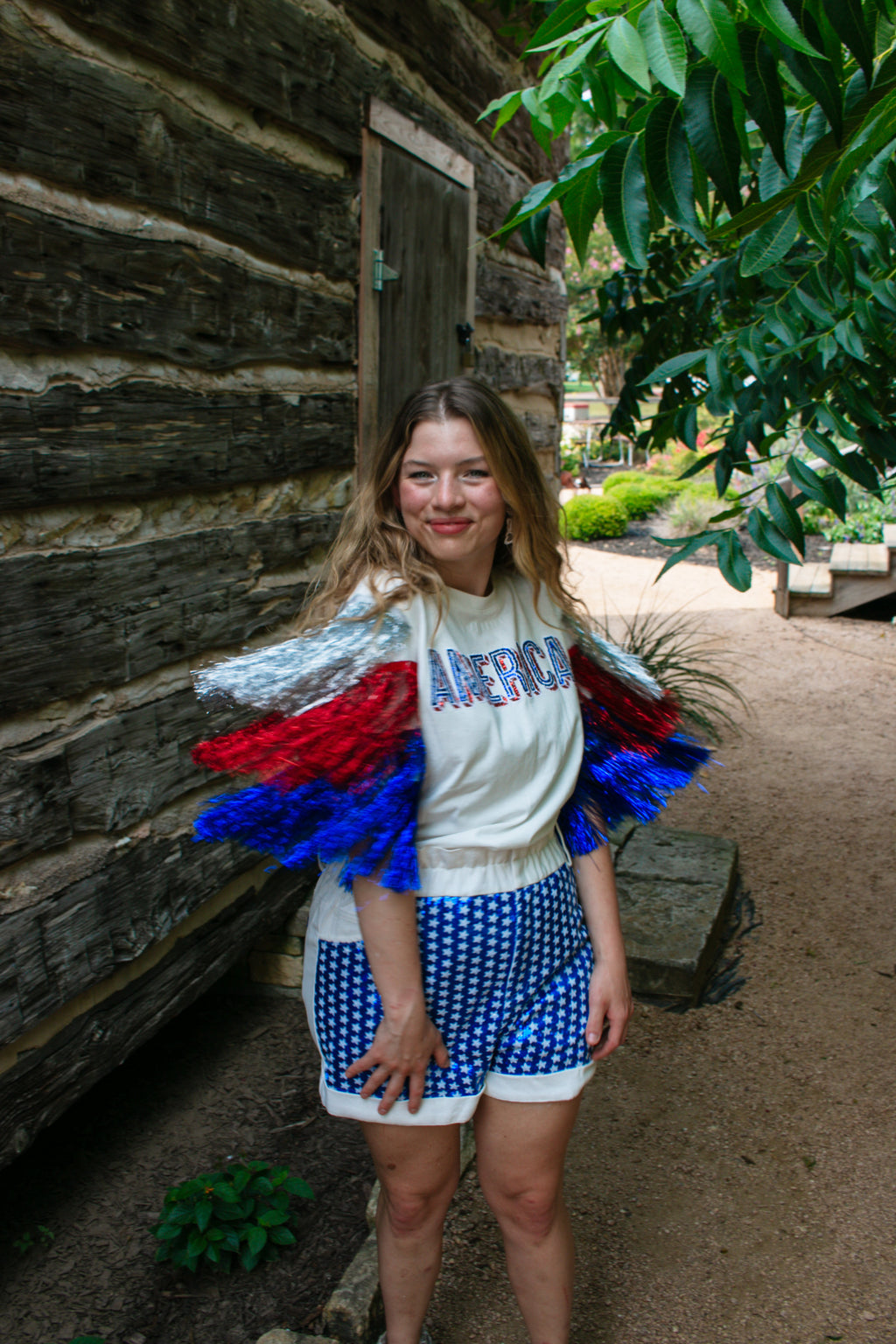 FIRECRACKER FRINGE TEE - THE MNRCH