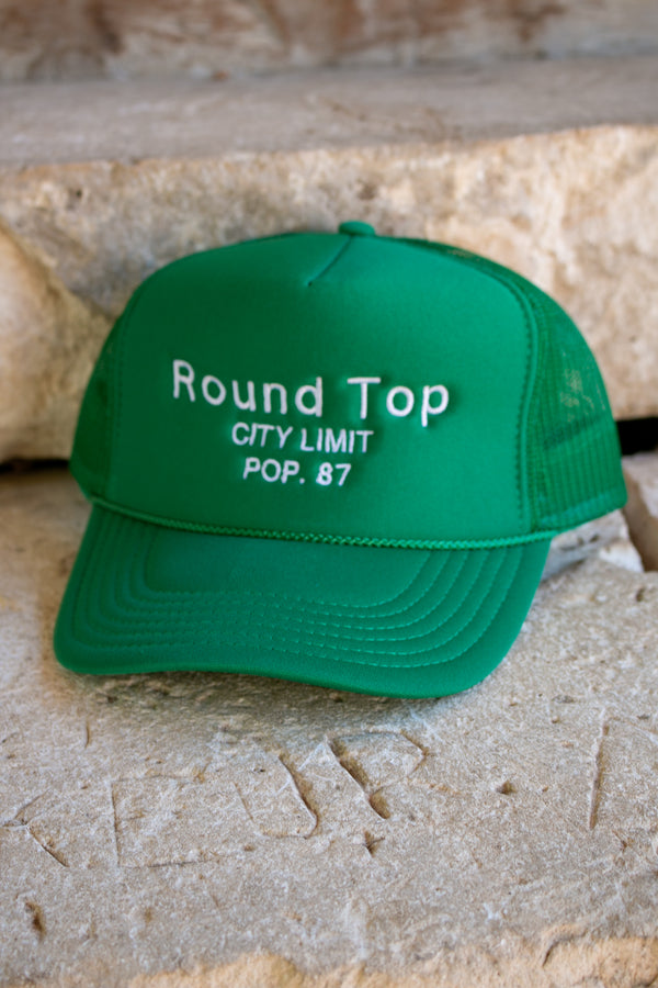 ROUND TOP TRUCKER HAT - THE MNRCH