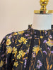 BLACK FLORAL DRESS - THE MNRCH