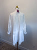 EMBROIDERED BUTTON DOWN DRESS - THE MNRCH