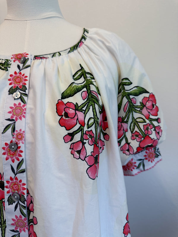 SHORT BLOCK PRINT DRESS - THE MNRCH