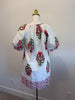 SHORT BLOCK PRINT DRESS - THE MNRCH