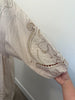TAN EMBROIDERED DRESS - THE MNRCH