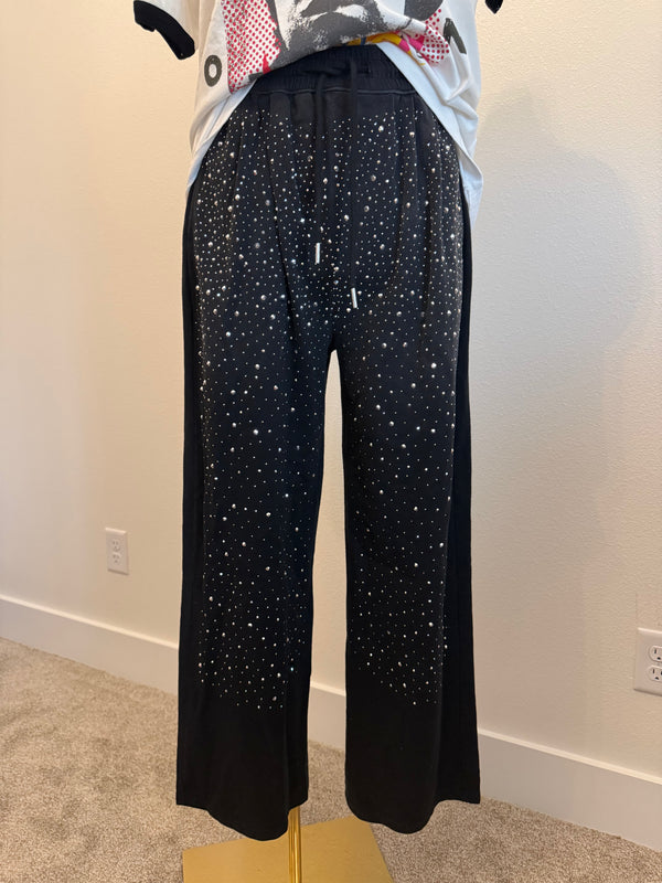 RHINESTONE SWEATPANTS - THE MNRCH