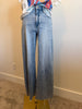 HIGH RISE RAW HEM JEAN - THE MNRCH