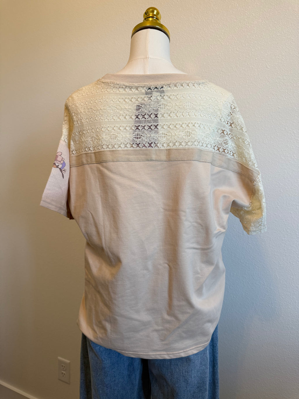 PATCHWORK LACE TEE - THE MNRCH