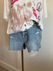 4" DISTRESSED SHORTS - THE MNRCH