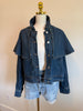 DENIM CAPE JACKET - THE MNRCH