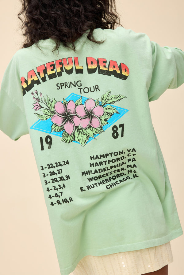DAYDREAMER - GRATEFUL DEAD SPRING TOUR 1987 MERCH LONG SLEEVE - THE MNRCH