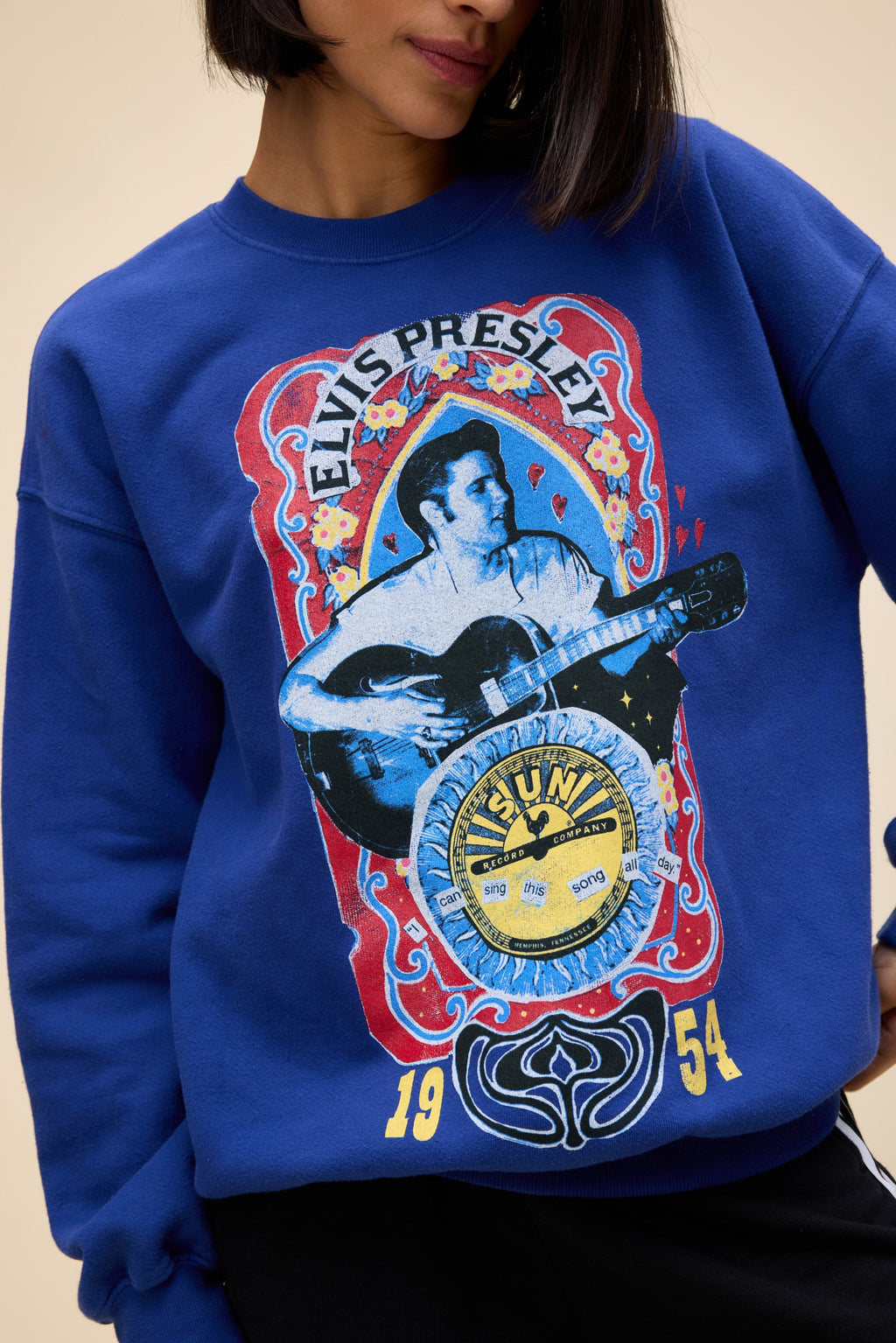 DAYDREAMER - SUN RECORDS X ELVIS SING THIS SONG BF SWEATSHIRT - THE MNRCH