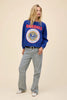 DAYDREAMER - RAMONES GOLD SEAL REVERSE RAGLAN SWEATSHIRT - THE MNRCH
