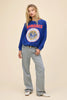 DAYDREAMER - RAMONES GOLD SEAL REVERSE RAGLAN SWEATSHIRT - THE MNRCH