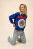 DAYDREAMER - RAMONES GOLD SEAL REVERSE RAGLAN SWEATSHIRT - THE MNRCH