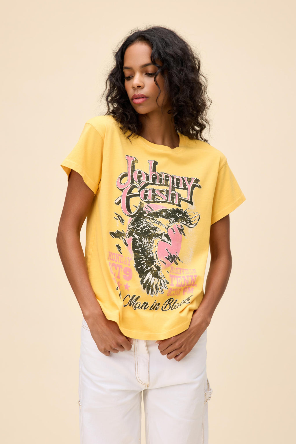 DAYDREAMER - JOHNNY CASH EAGLE POSTER TOUR TEE - THE MNRCH