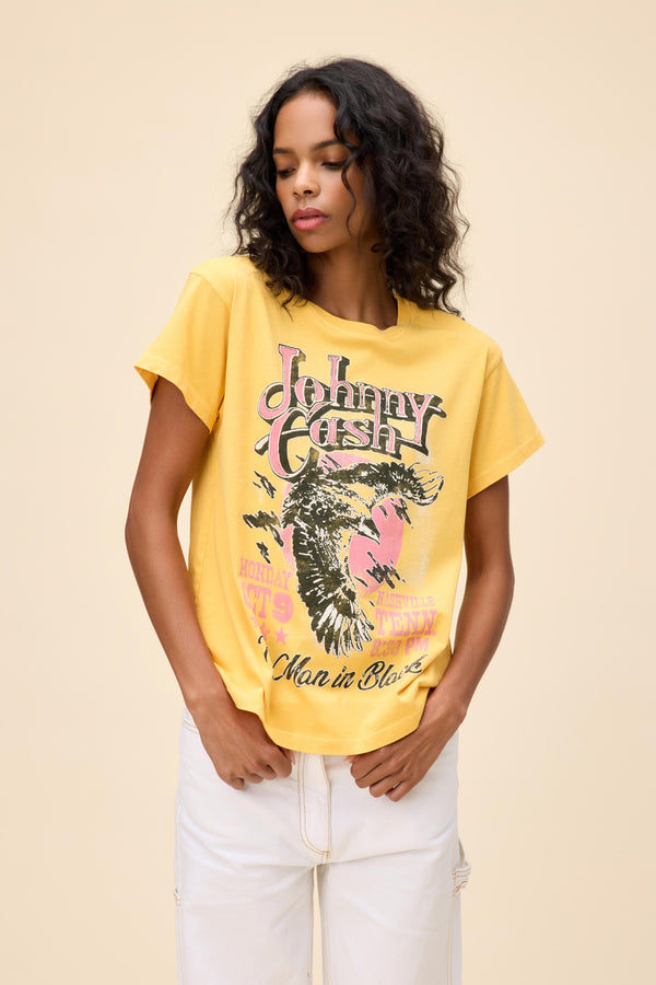 DAYDREAMER - JOHNNY CASH EAGLE POSTER TOUR TEE - THE MNRCH