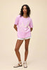 DAYDREAMER - THE BEACH BOYS GOOD VIBRATIONS OVERSIZED RINGER TEE - THE MNRCH