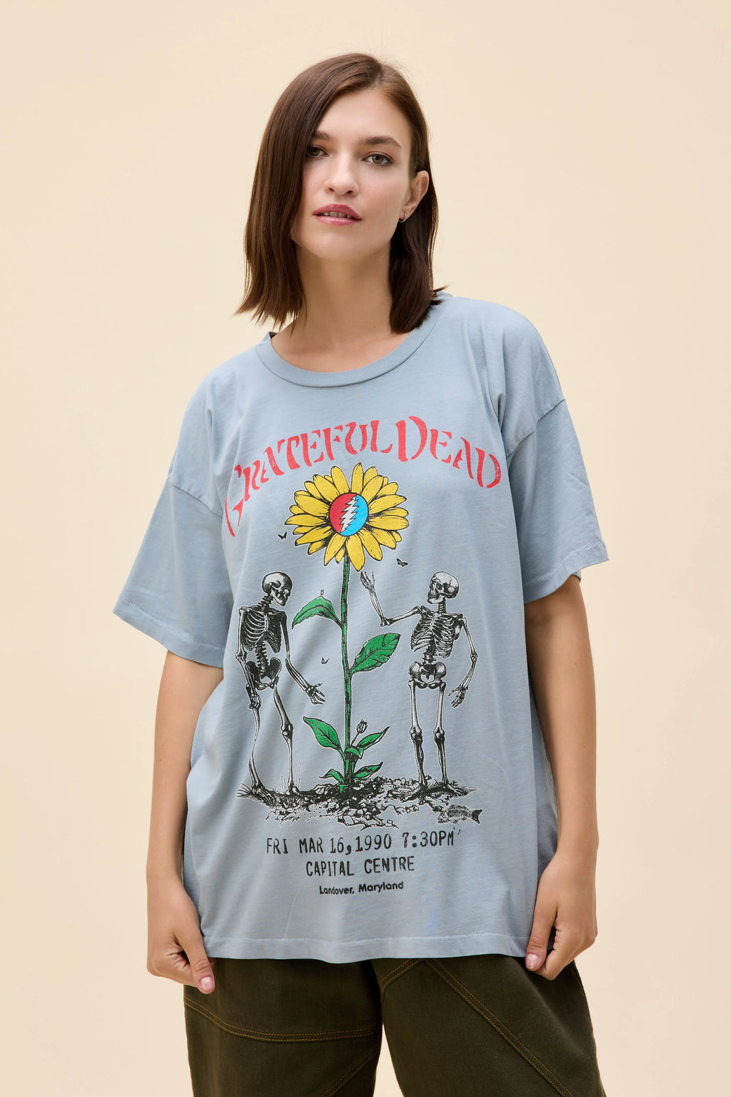 DAYDREAMER - GRATEFUL DEAD DAISY MERCH TEE - THE MNRCH