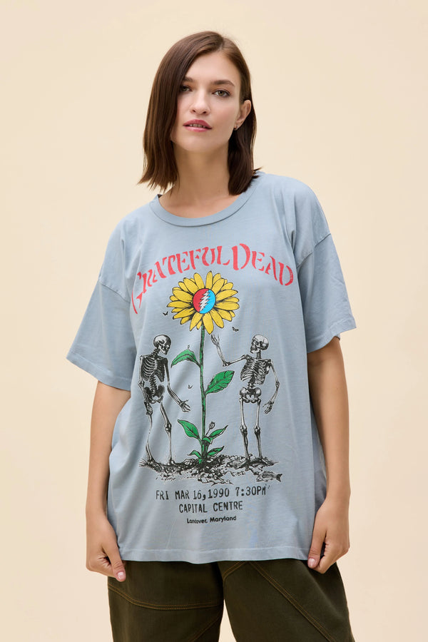 DAYDREAMER - GRATEFUL DEAD DAISY MERCH TEE - THE MNRCH