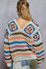 MARLOWE CROCHET SWEATER - THE MNRCH