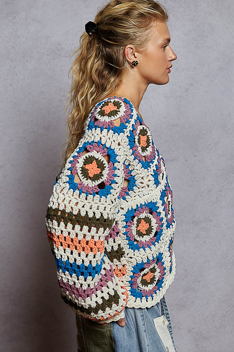 MARLOWE CROCHET SWEATER - THE MNRCH