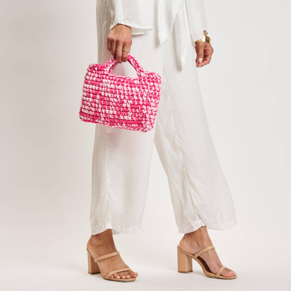 BUBBLEGUM TOP HANDLE BAG - THE MNRCH
