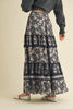 EMORY TIERED MAXI SKIRT - THE MNRCH
