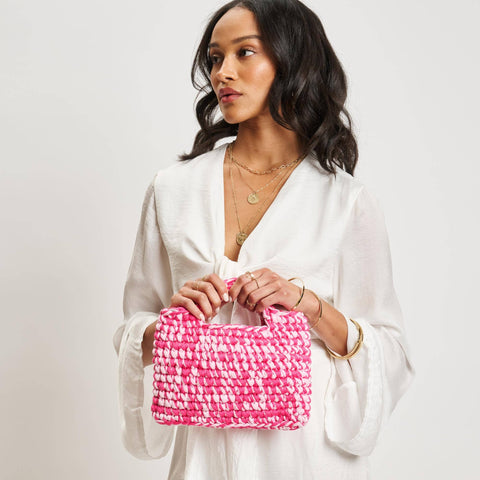 BUBBLEGUM TOP HANDLE BAG - THE MNRCH