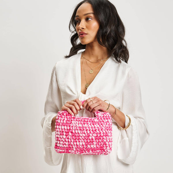 BUBBLEGUM TOP HANDLE BAG - THE MNRCH